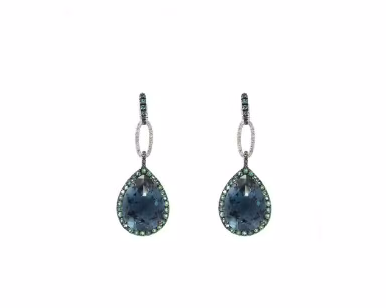 Pendientes de Esmeraldas