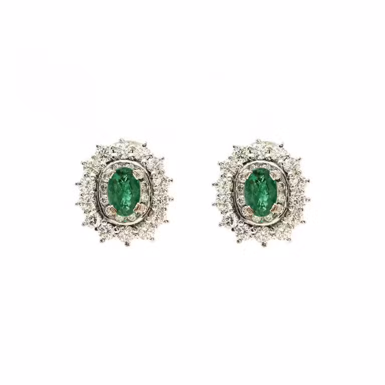 Pendientes de Esmeraldas