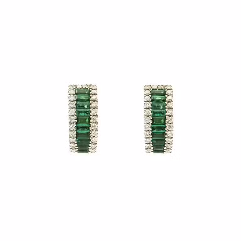 Pendientes de Esmeraldas