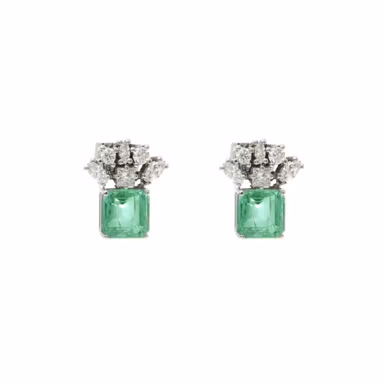 Pendientes de Esmeraldas