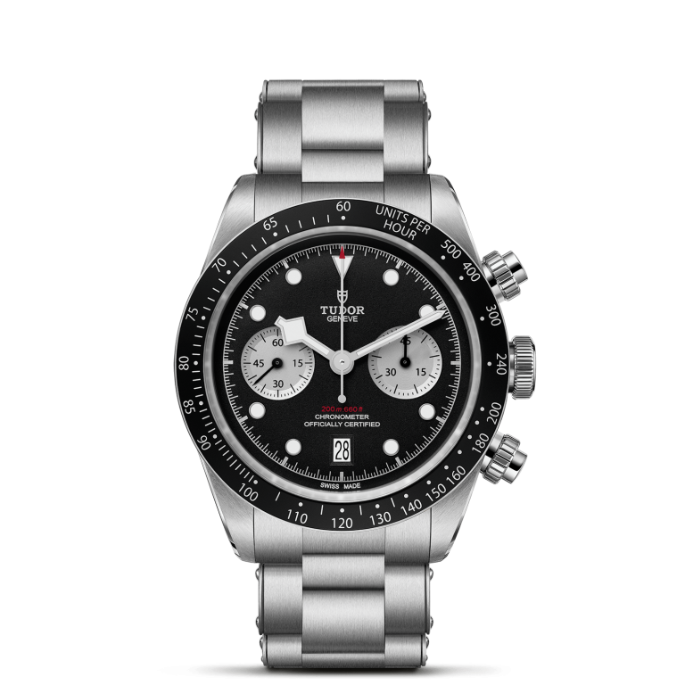 Tudor Black Bay Chrono con Esfera Negra y Brazalete de 3 Eslabones