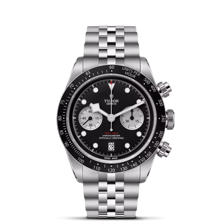 Tudor Black Bay Chrono con Esfera Negra y Brazalete de 5 Eslabones