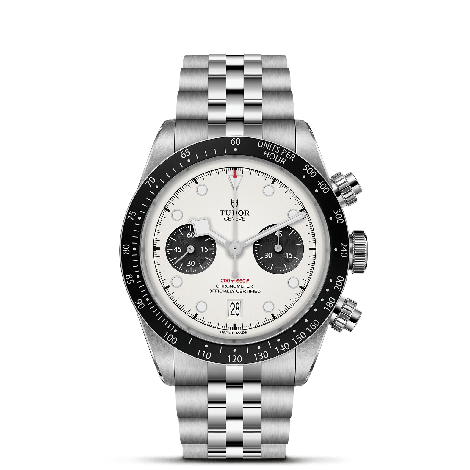 Tudor Black Bay Chrono con Esfera Blanca