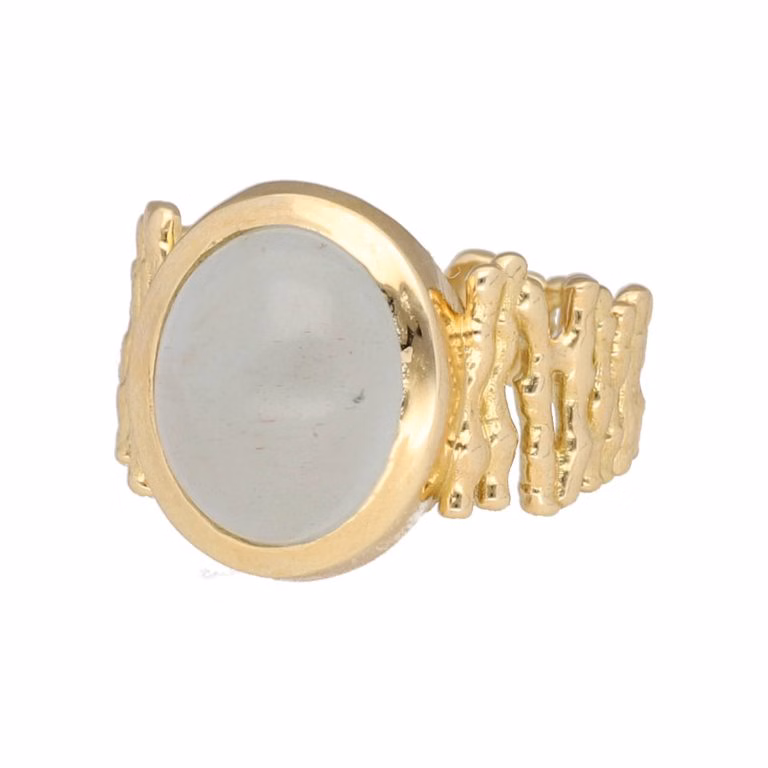 Anillo Ahirom de oro amarillo
