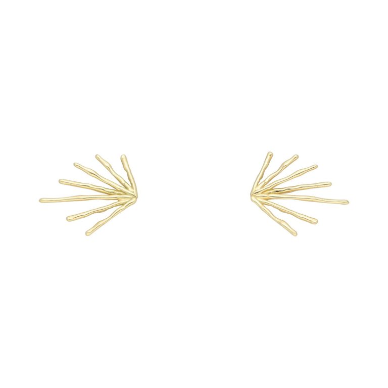 Pendientes Dido de oro amarillo