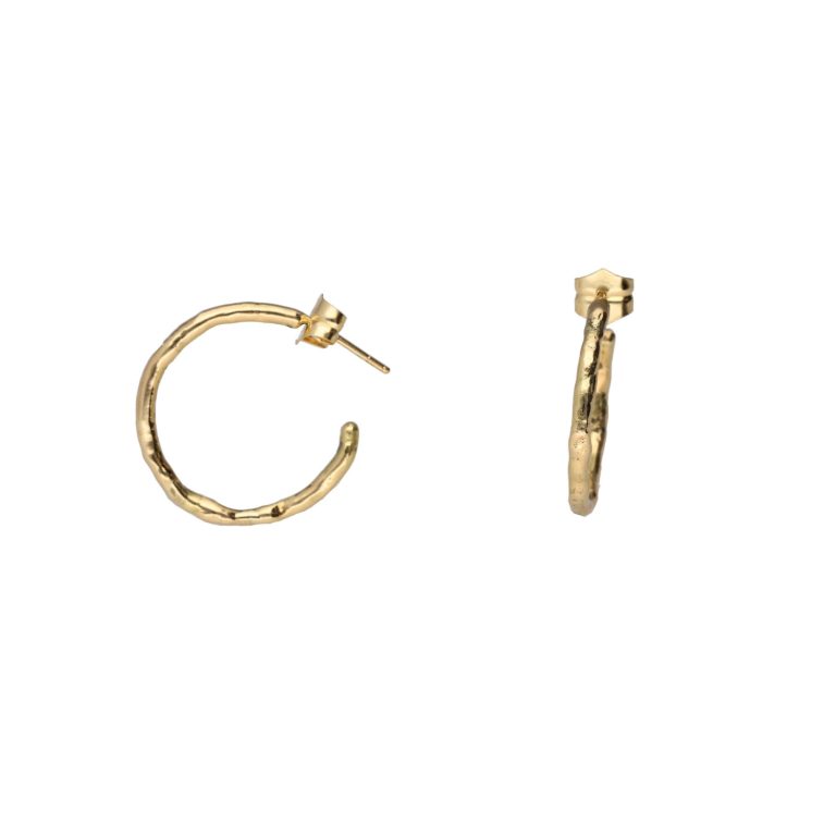 Aros Tinnit de oro amarillo