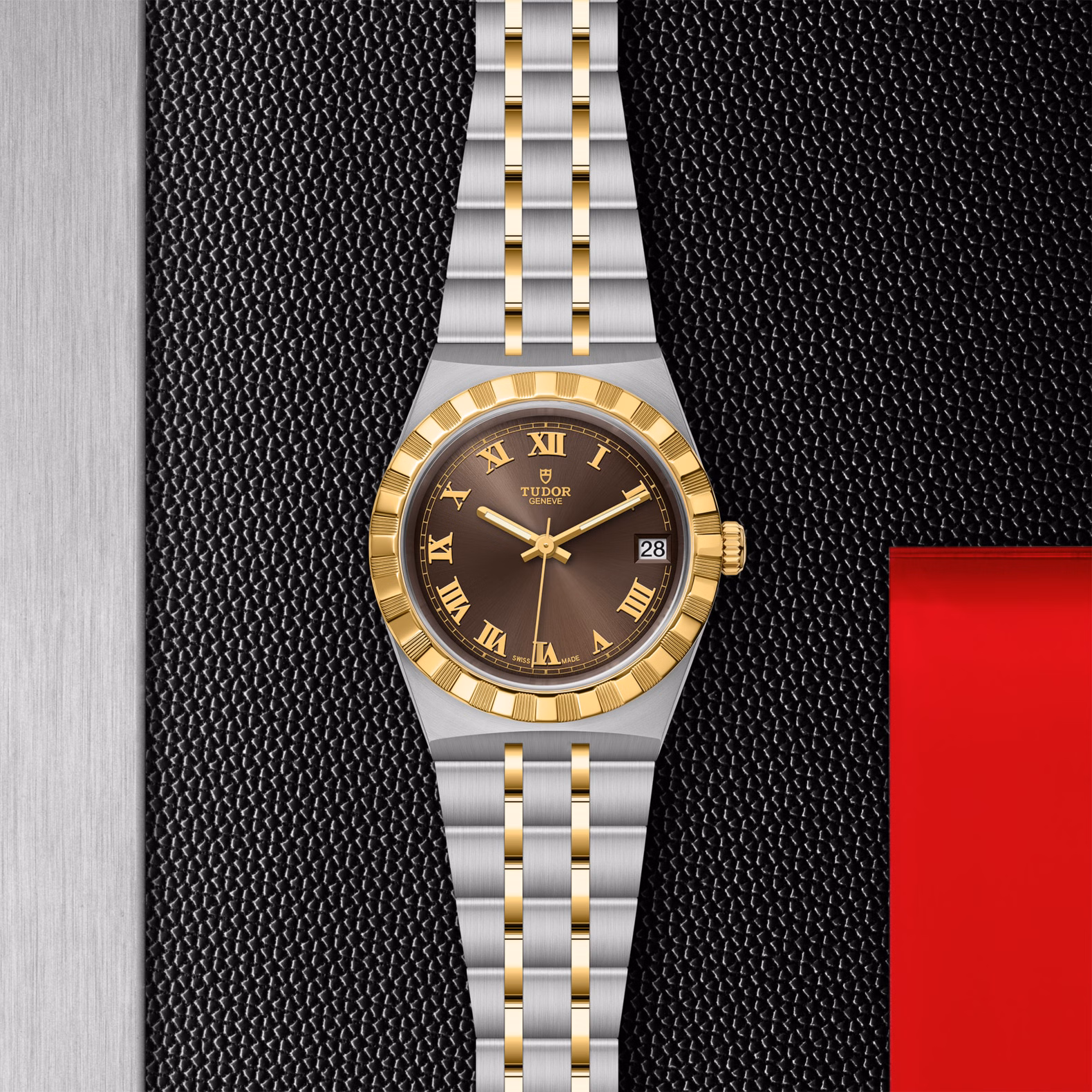 Tudor Royal 34mm Marrón chocolate - Imagen 3