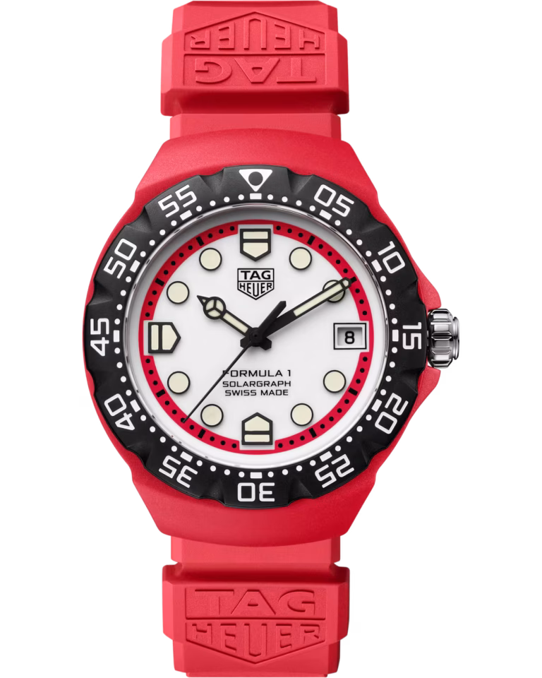 TAG Heuer Fórmula 1 Solargraph rojo