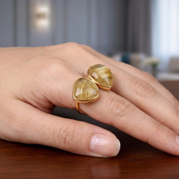 Anillo con cuarzos