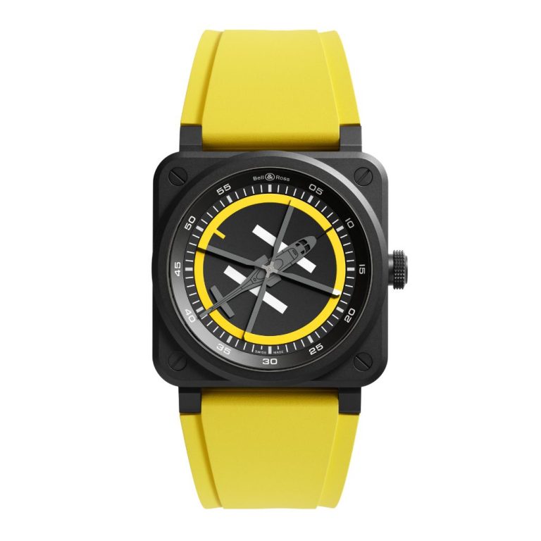 reloj Bell & ross BR-03 Helipad 41mm Amarillo