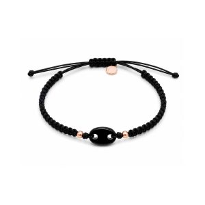 Pulsera macrame onix