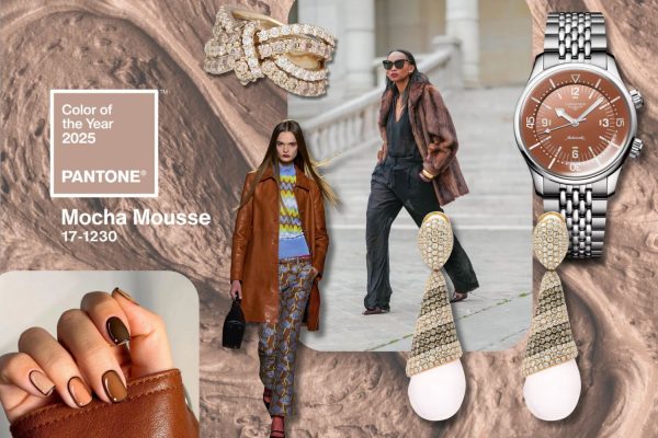 collage mocha mousse