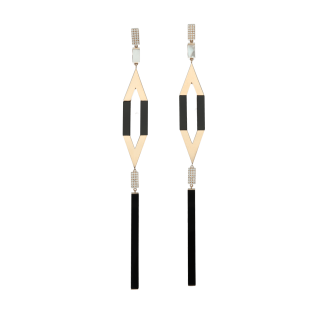 Lempica onyx earring