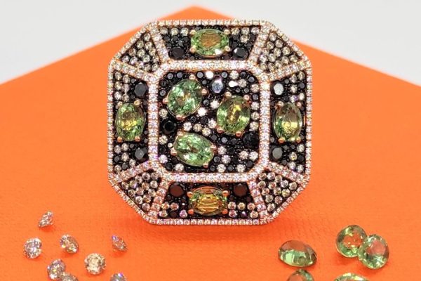 Sustainable jewellery is contrary to mass production that follows fad fashion trends