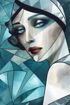 Vintage jewellery in the ART DECÓ style