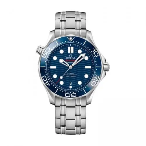 Clock Omega Seamaster Diver Blue