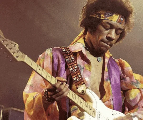 El guitarrista Jimi Hendrix