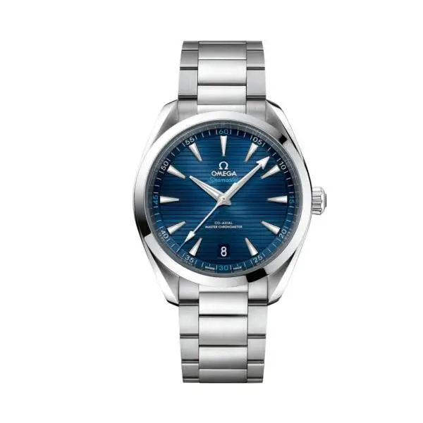 Clock Omega Seamaster Aquaterra Blue