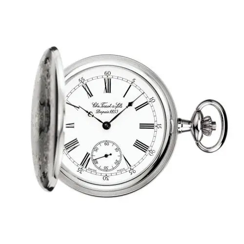Reloj de Bolsillo Tissot Savonnette Mechanical en Acero