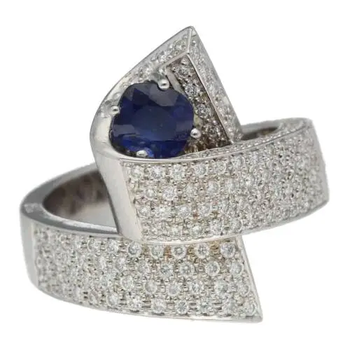 111 02704 OB sapphire and diamond ring 1