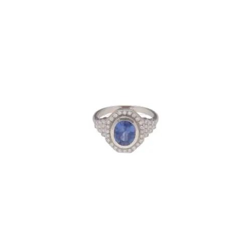 112 022939 Blue diamond ring 7