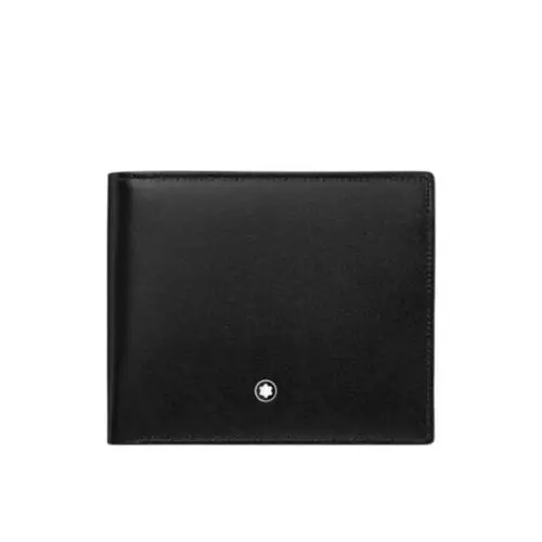 black montblanc wallet