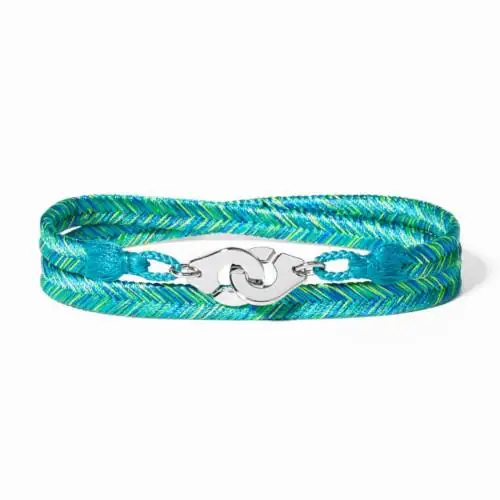Dinh Van turquoise thread bracelet
