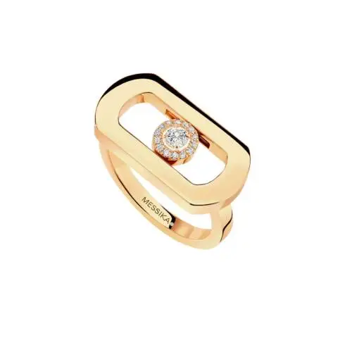 So Move ring in yellow gold